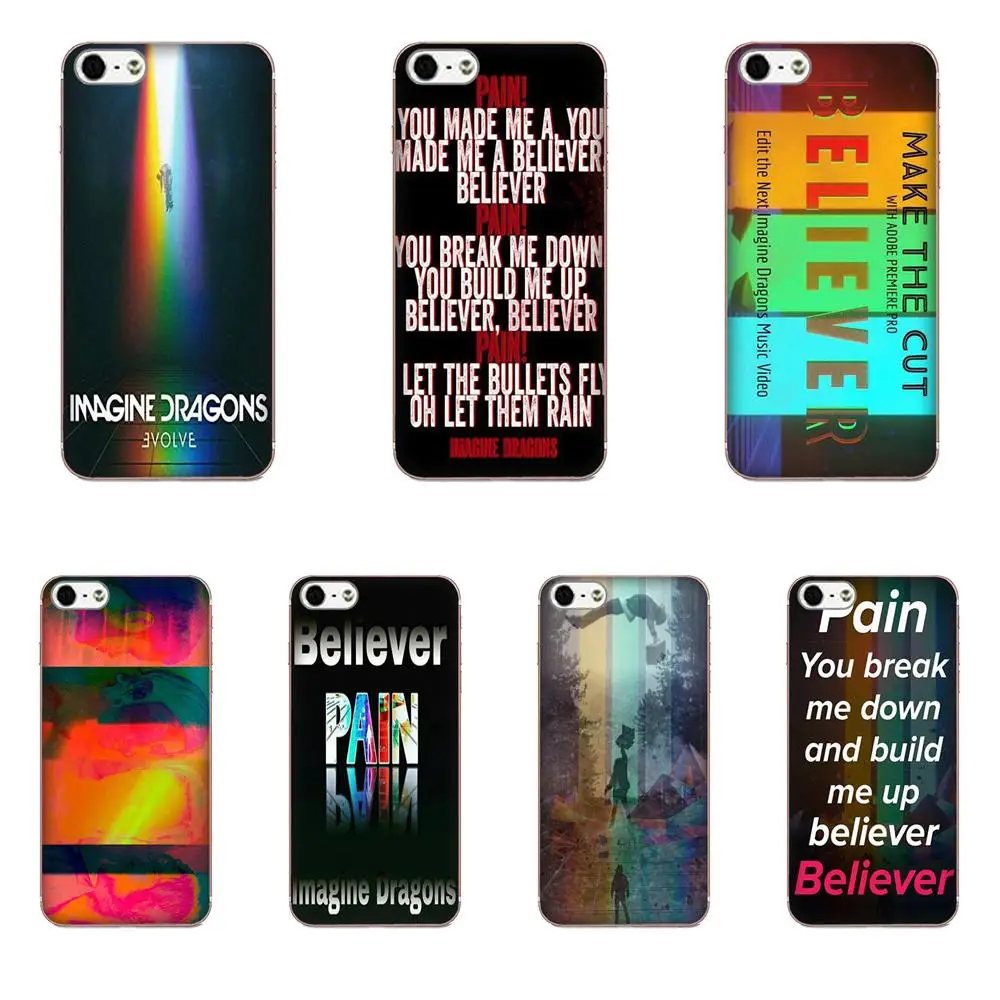 Мягкий дизайн для Galaxy J1 J2 J3 J330 J4 J5 J6 J7 J730 J8 2015 2016 2017 2018 mini Pro Believer Imagine Dragons|Бамперы| |