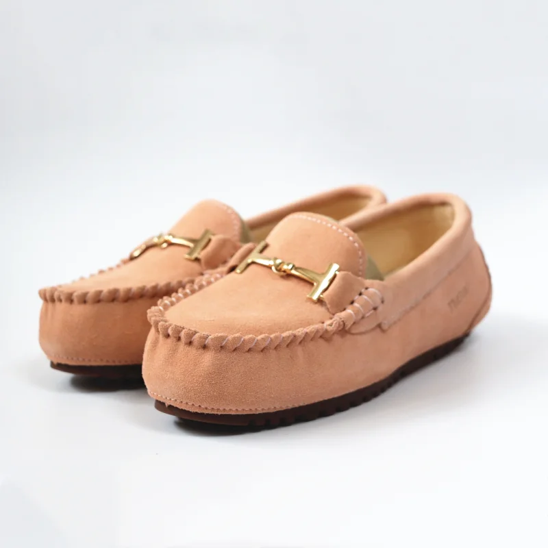 Женские лоферы из натуральной кожи на плоской подошве Повседневная обувь