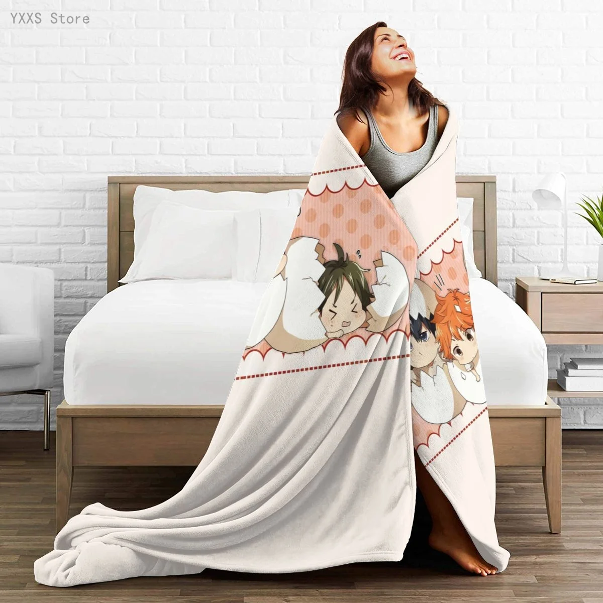 

Anime 3D printed Ultra-Soft Micro Fleece Blanket flannel throw Sherpa bedspread bedding sofa picnic fur soft blanket 300337257