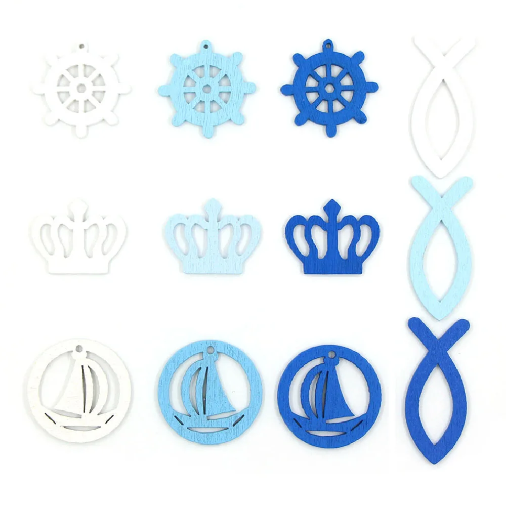 50 шт. декоративные деревянные пуговицы для одежды | Дом и сад