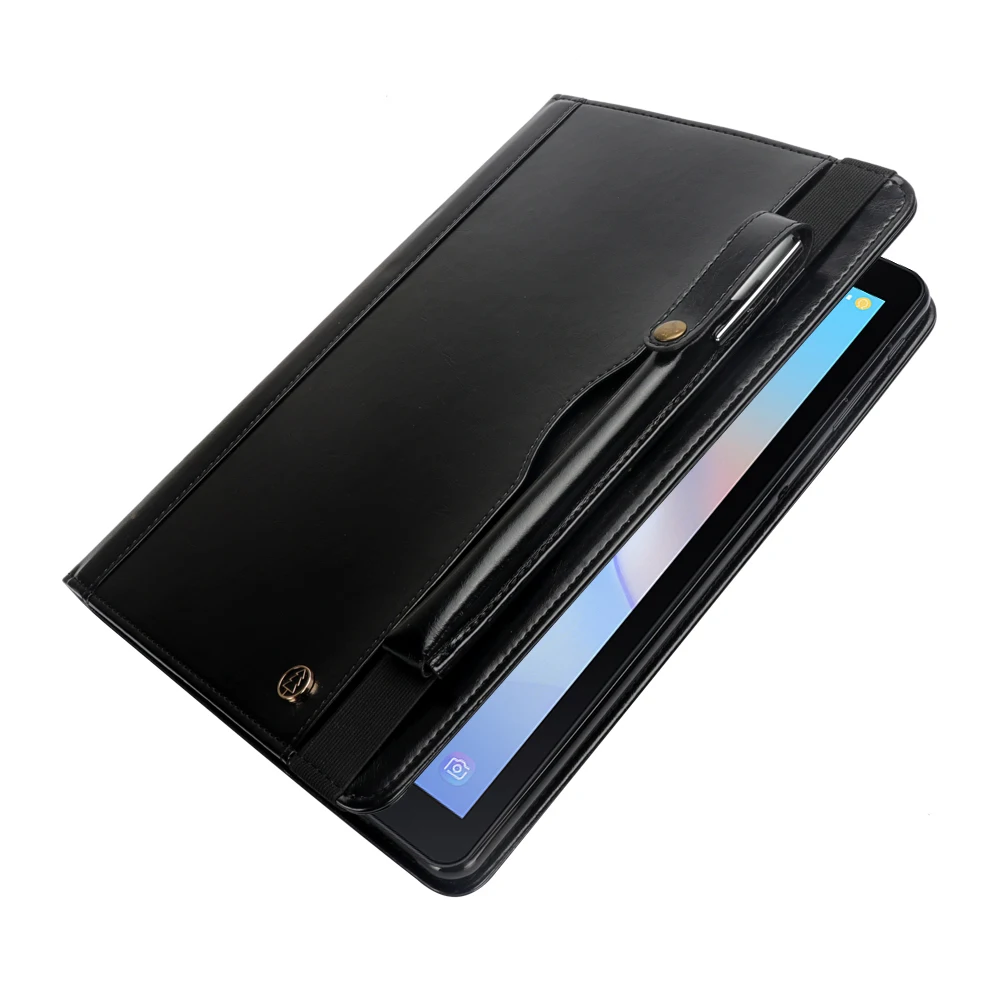 Роскошный чехол кошелек из искусственной кожи с отделением для карт Samsung Galaxy Tab A 10