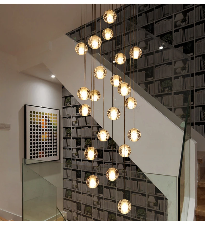 Светодиодная лампа для интерьера коридора лестницы 8 см|Подвесные светильники| |