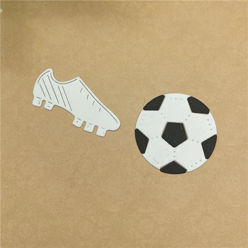 3D обувь футбол металлические штампы трафареты для DIY Скрапбукинг декоративное