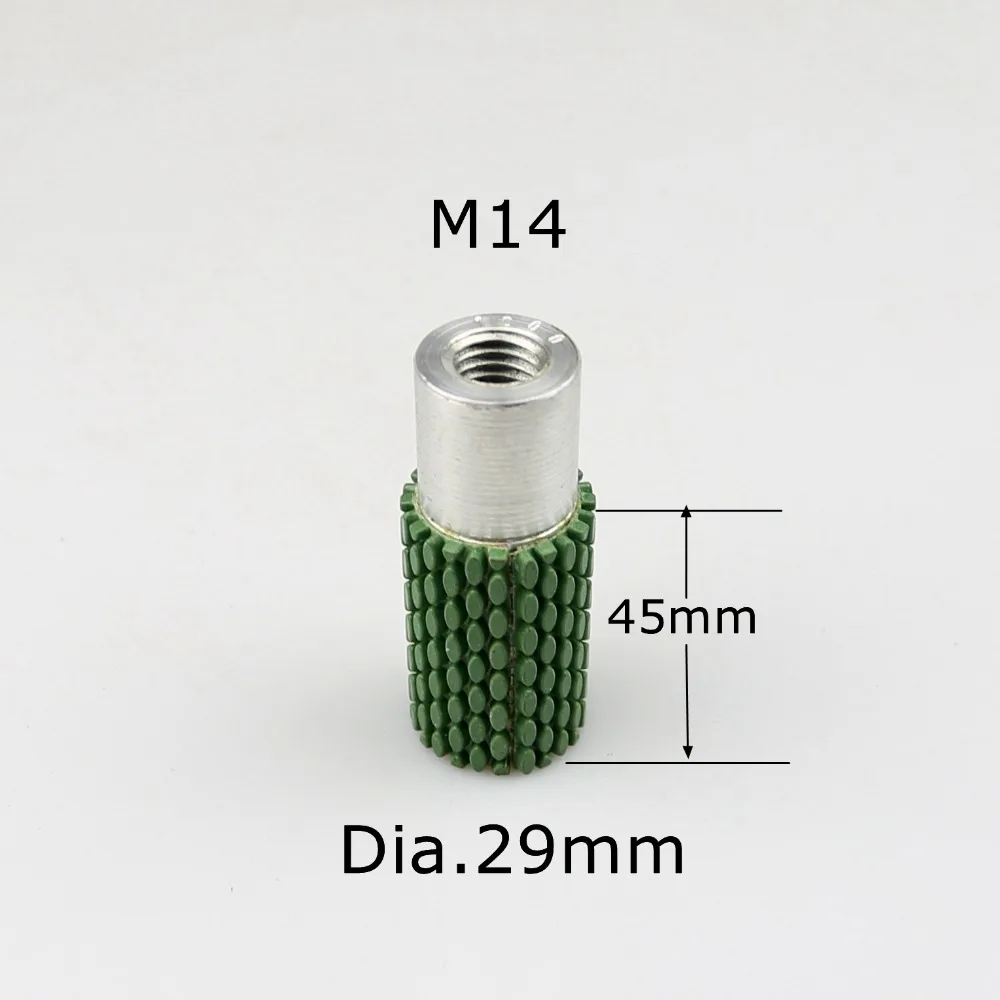 M14 M16 5/8 11 29 мм алмазные барабанные колеса мокрого помола полировка раковина