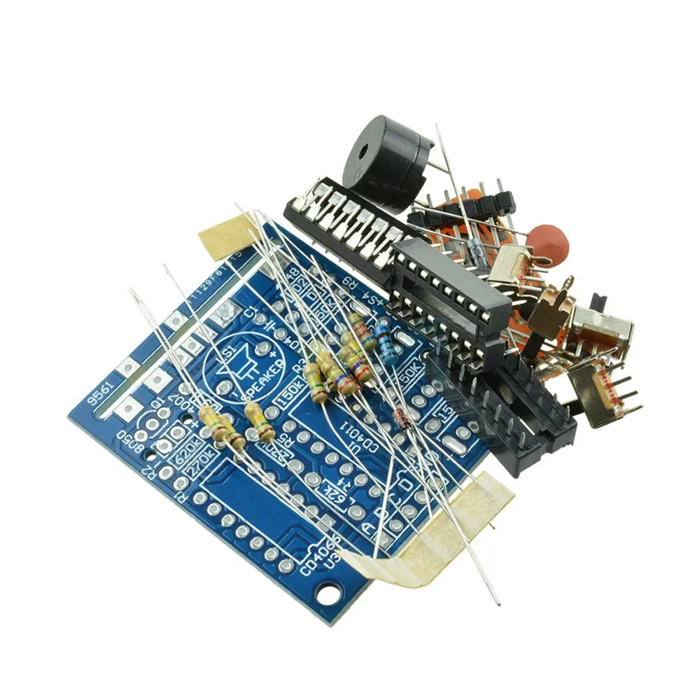 

16 музыкальная шкатулка, 16 звуковых устройств, 16 тонов, электронное производство, набор для самостоятельной сборки, детали модуля, компонент...