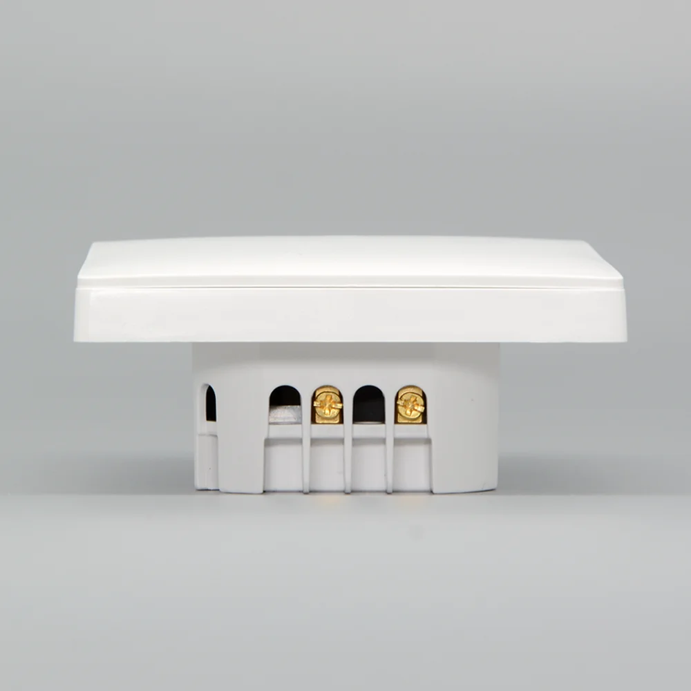 Zigbee без нейтральный кнопочный светильник выключатель Смарт настенный выключатель с одиночной линией противопожарная проводка 1/2/3 Tuya Беспроводной дистанционного Управление