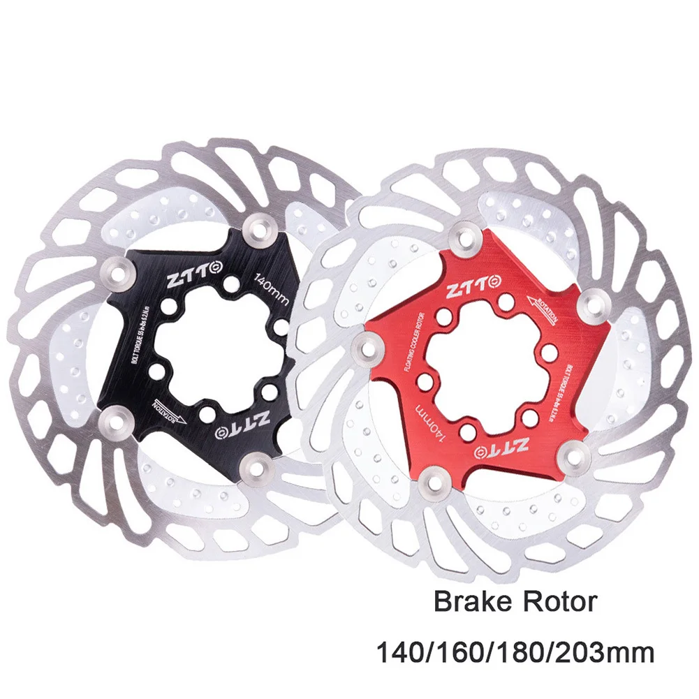 

Aluminum Alloy Rustproof Cooling Protection Durable Disc Brake Floating Rotor Cycling Outdoor With Screws Mountain Bike Stable