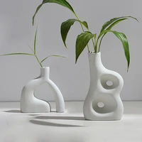 multistyle irregulate art vase ceramic flower arrangement home decoration art vases ornament living room entrance decor crafts