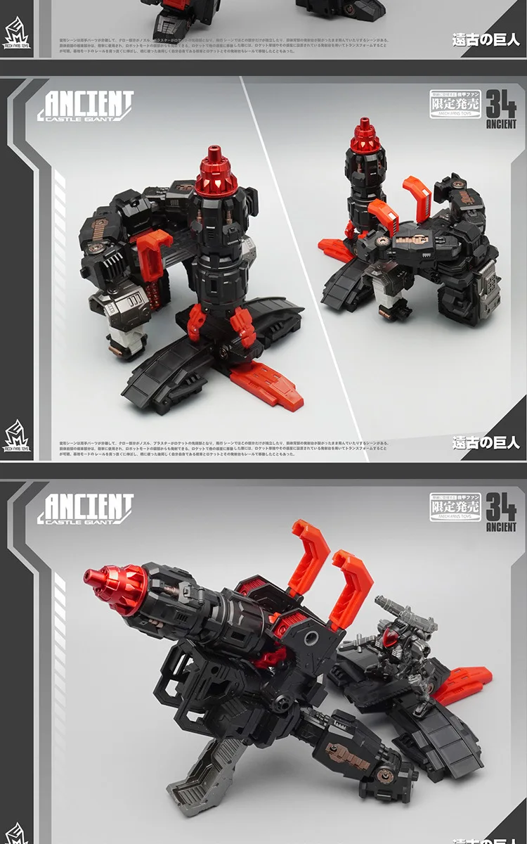TAKARA TOMY трансформация MF-34A энергично King Kong Fortress 25 см фигурка деформации робот Детский подарок игрушки