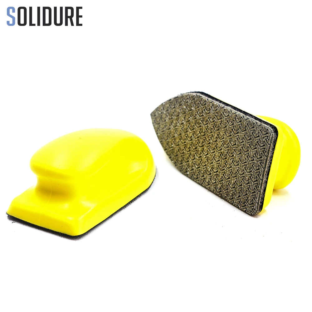 120*55 мм шлифовальный лист для ручной полировки Алмазные абразивные диски