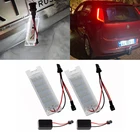 2x для Fiat Grande Punto Van Punto Evo Bravo Tipo 500X 500L 600 Albea Multipla Linea Canbus светодиодный номерной знак лампа