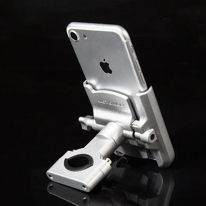 Зеркало заднего вида из алюминиевого сплава для мотоцикла держатель телефона с