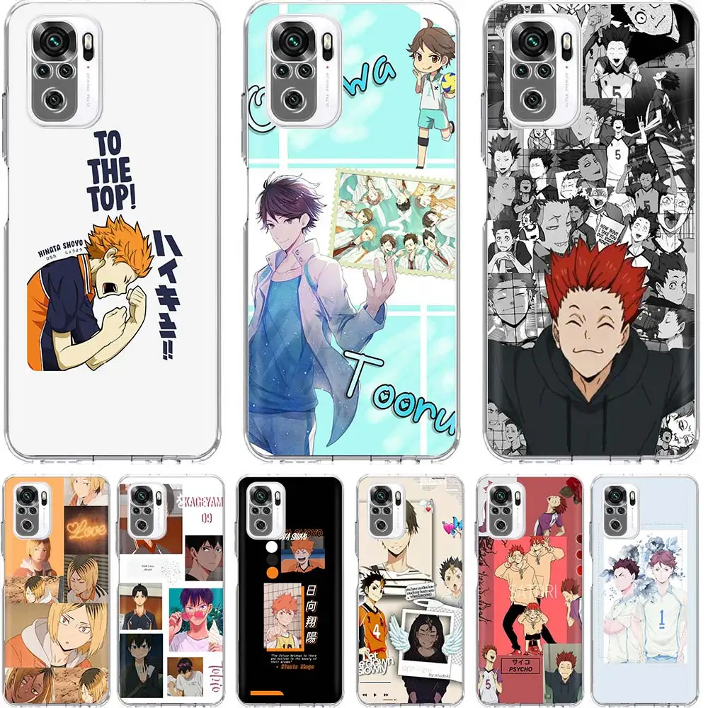 

Anime Haikyuu Love Volleyball Phone Case Funda For Xiaomi Redmi Note 10 Pro 9S 10S 9 8 Pro 8T 8A 9A 9C 7 7A 6 6A K30 Cover Coque