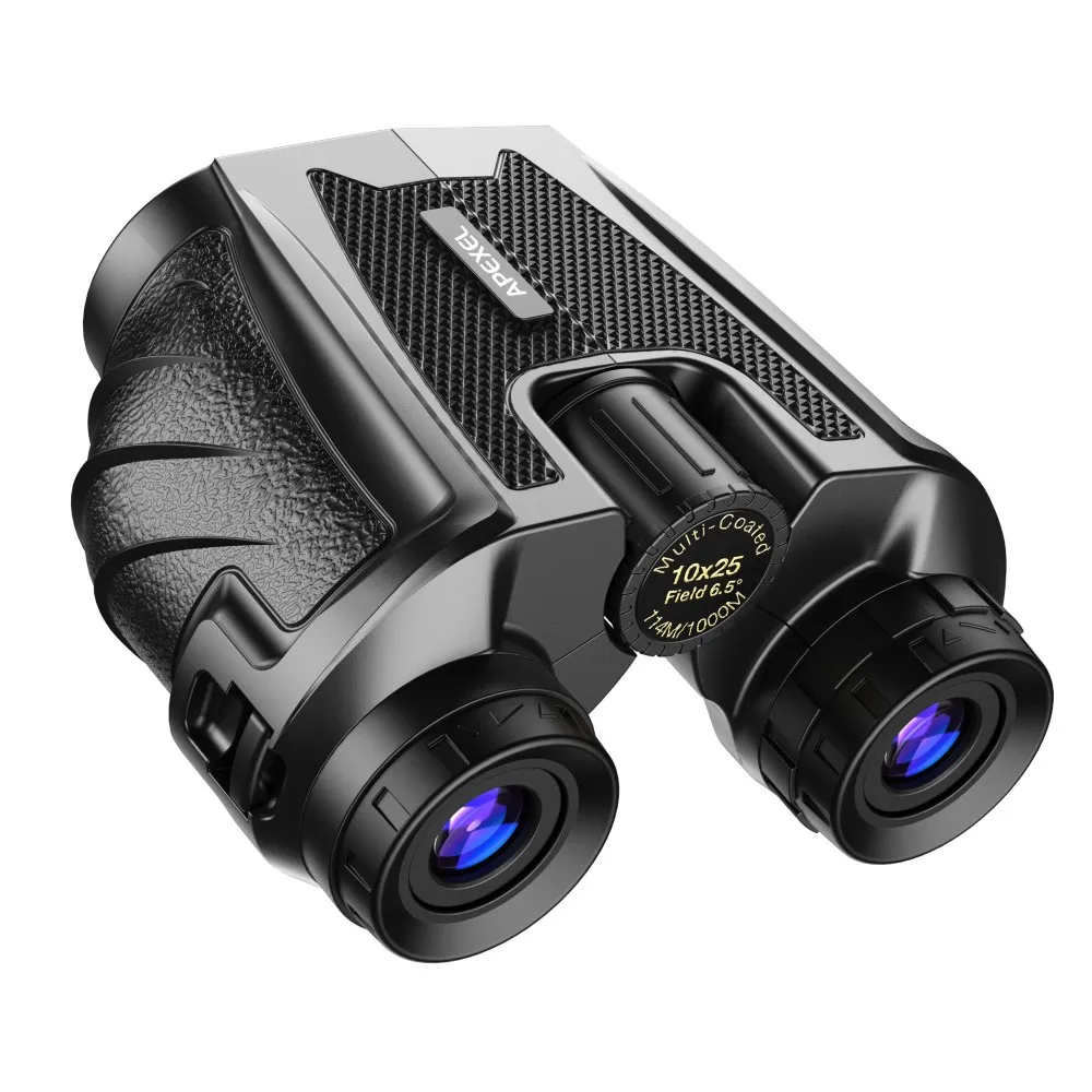 

APEXEL HD 10X25 Zoom Binoculars With BAK4 Prism Portable Day/Night Vision Scope Telescope Outdoor Sports Travel Camping