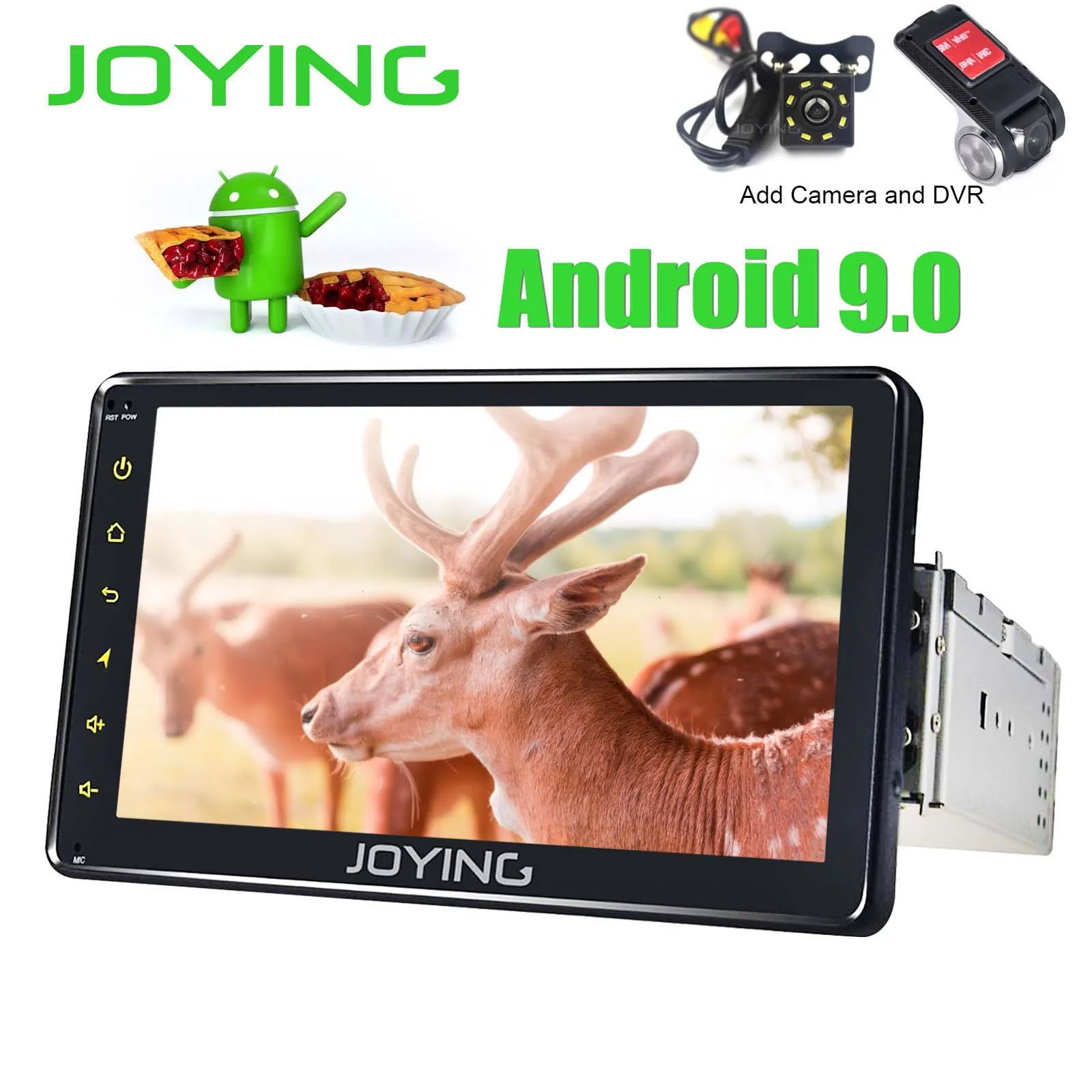 Add Camera DVR " головное устройство Android 9,0 автомобильное радио стерео 2 ГБ+ 16 Гб gps навигация Мультимедиа нет DVD плеер встроенный DSP Поддержка видео выход - Цвет: Add Camera DVR