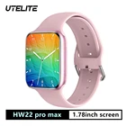 UTELITE 2022 IWO HW22 Pro max Смарт-часы 1,78 дюйма 44 мм BT-совместимый звонок IP67 мужские часы Беспроводное зарядное устройство pk IWO 14 hw16 W26