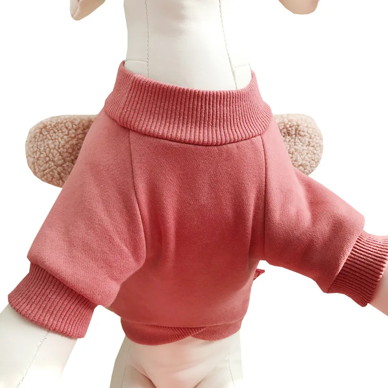 Осенняя и зимняя одежда для кошек пальто собак толстый плюшевый кашемировый