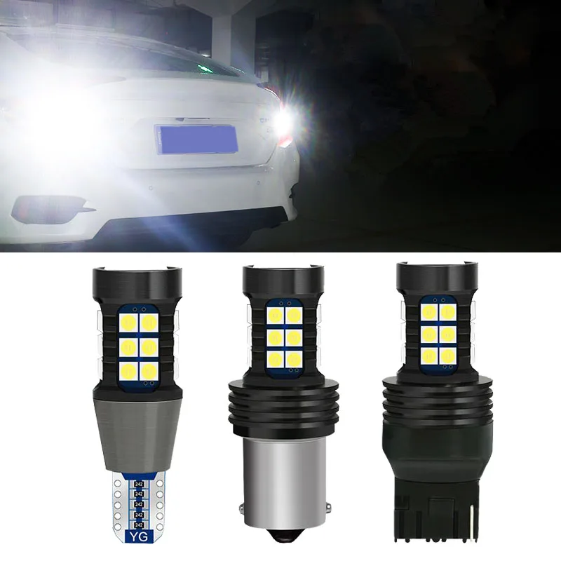 2 шт. универсальный упор для 1156 P21W Ba15s 27SMD T15 W16W T20 7440 W21W светодиодный поворота Стоп