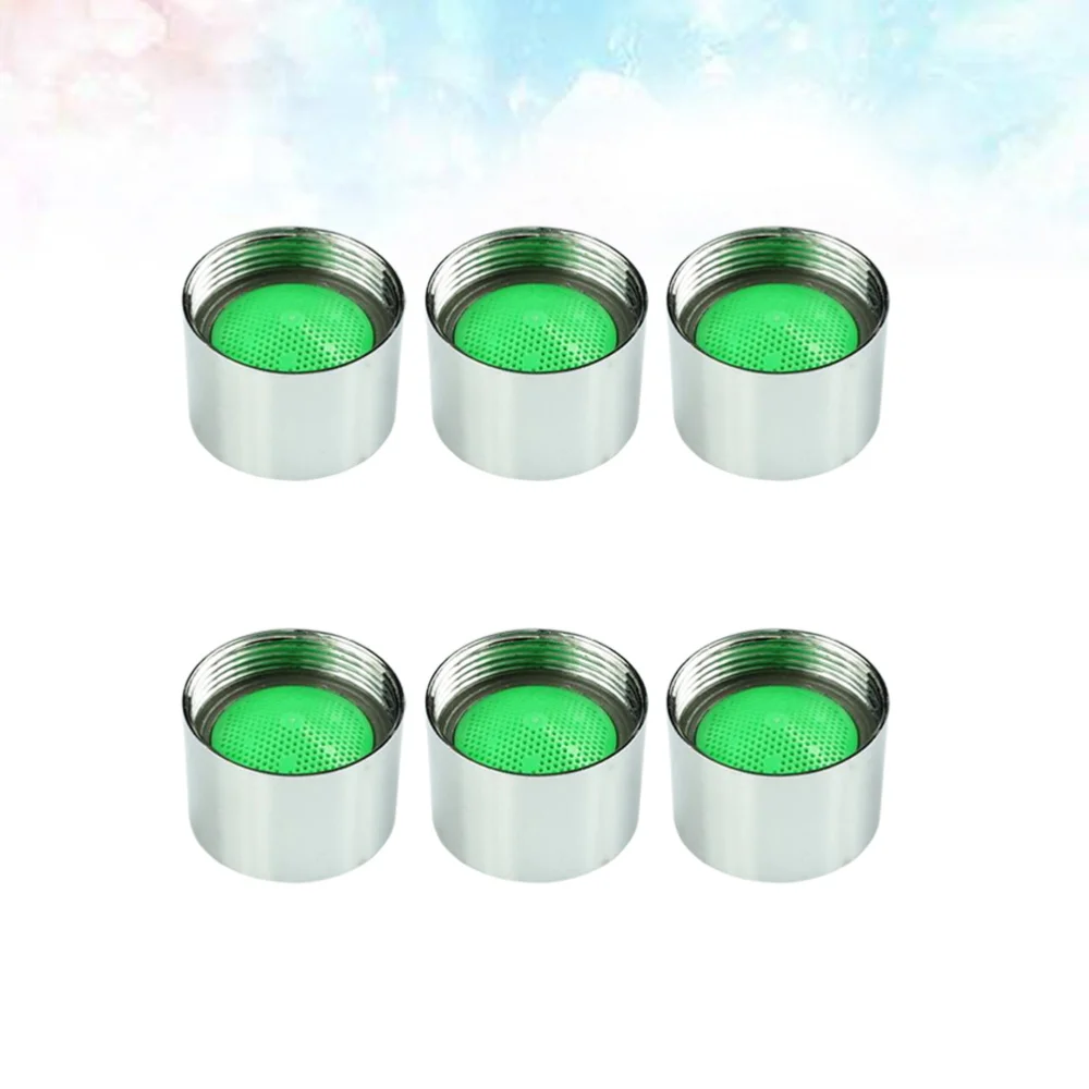 

10 Pcs Threaded Brass Aerator Bubbler Sprayer Water Saving Filter Nozzle Polished Filter (23.5mm Copper Shell)