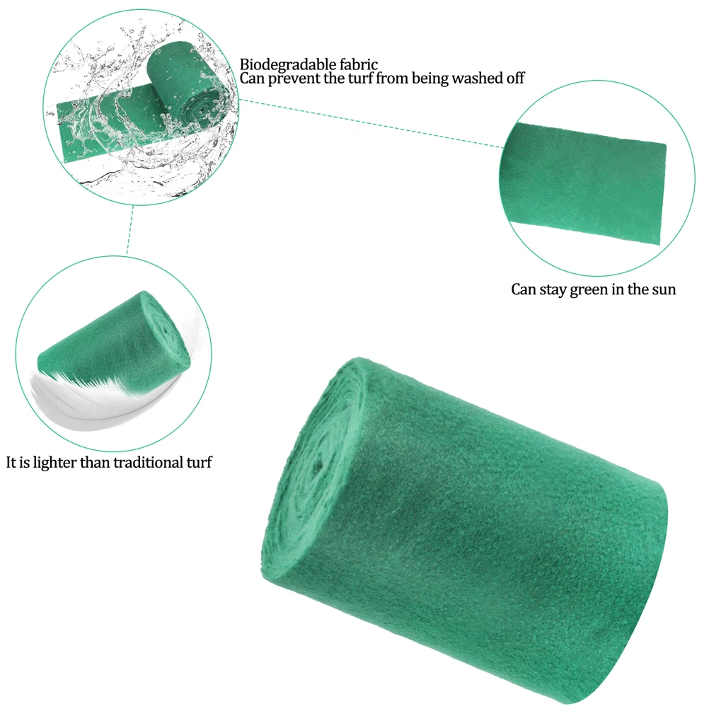 Коврик для забора семян травы 3/10 м биоразлагаемый искусственный газон коврик |