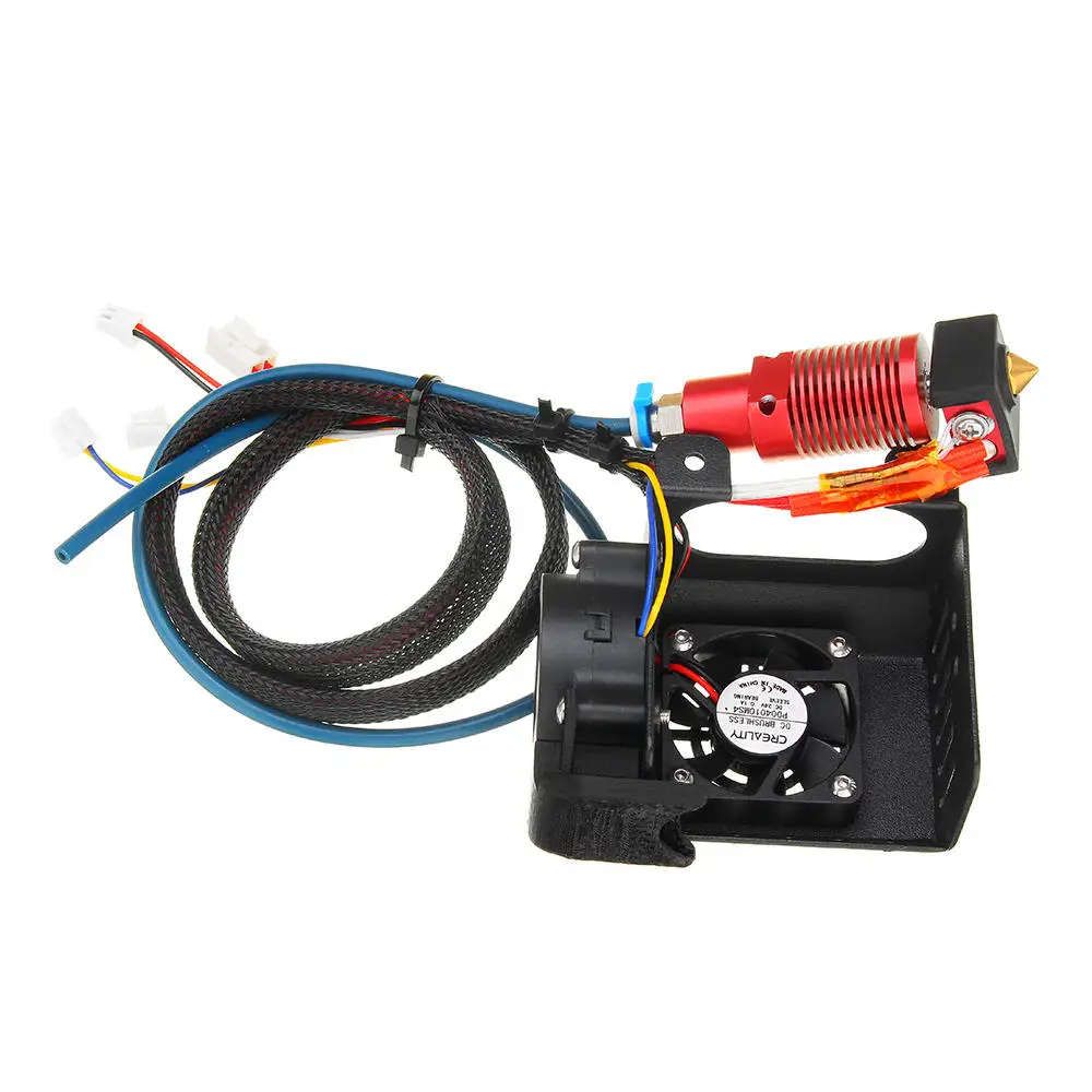 Creality 3D 24V MK10 CR-10S Pro Полный Собранный экструдер Горячий Конец набор может похвастать Козерога тефлон высокотемпературная Плавная нить