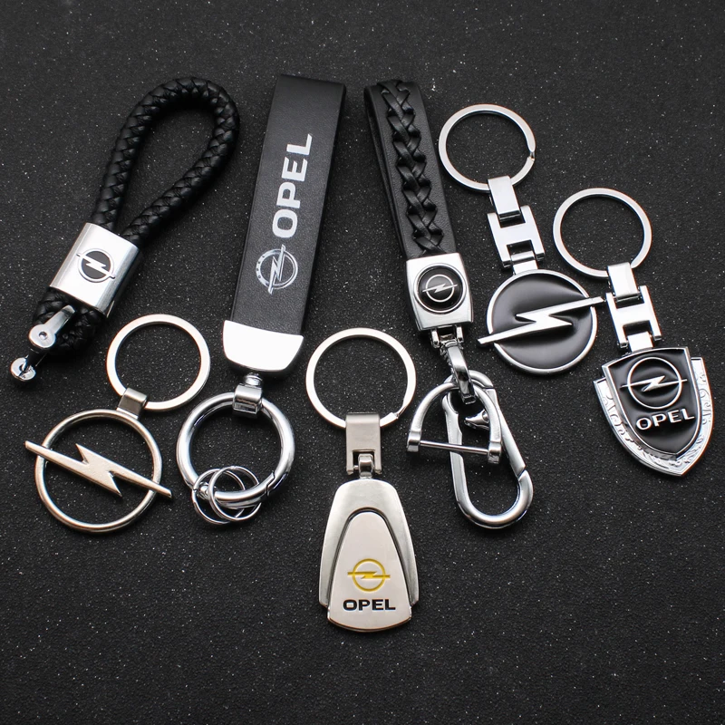 Творчество металл + Кожаный Автомобильный Брелок для ключей авто брелок с