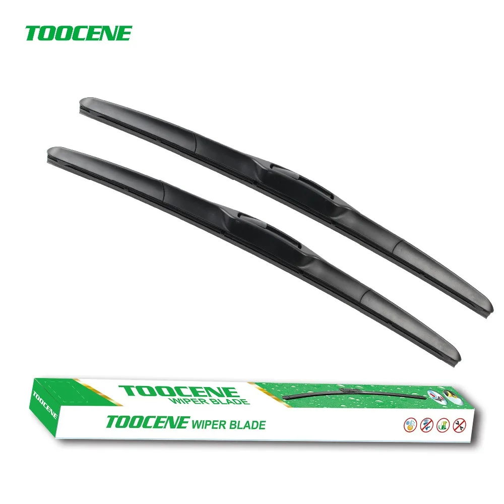 

Toocene windshield wiper blades for Honda Fit pair 26"+14" 2009-2016 car front windscreen wiper auto accessories