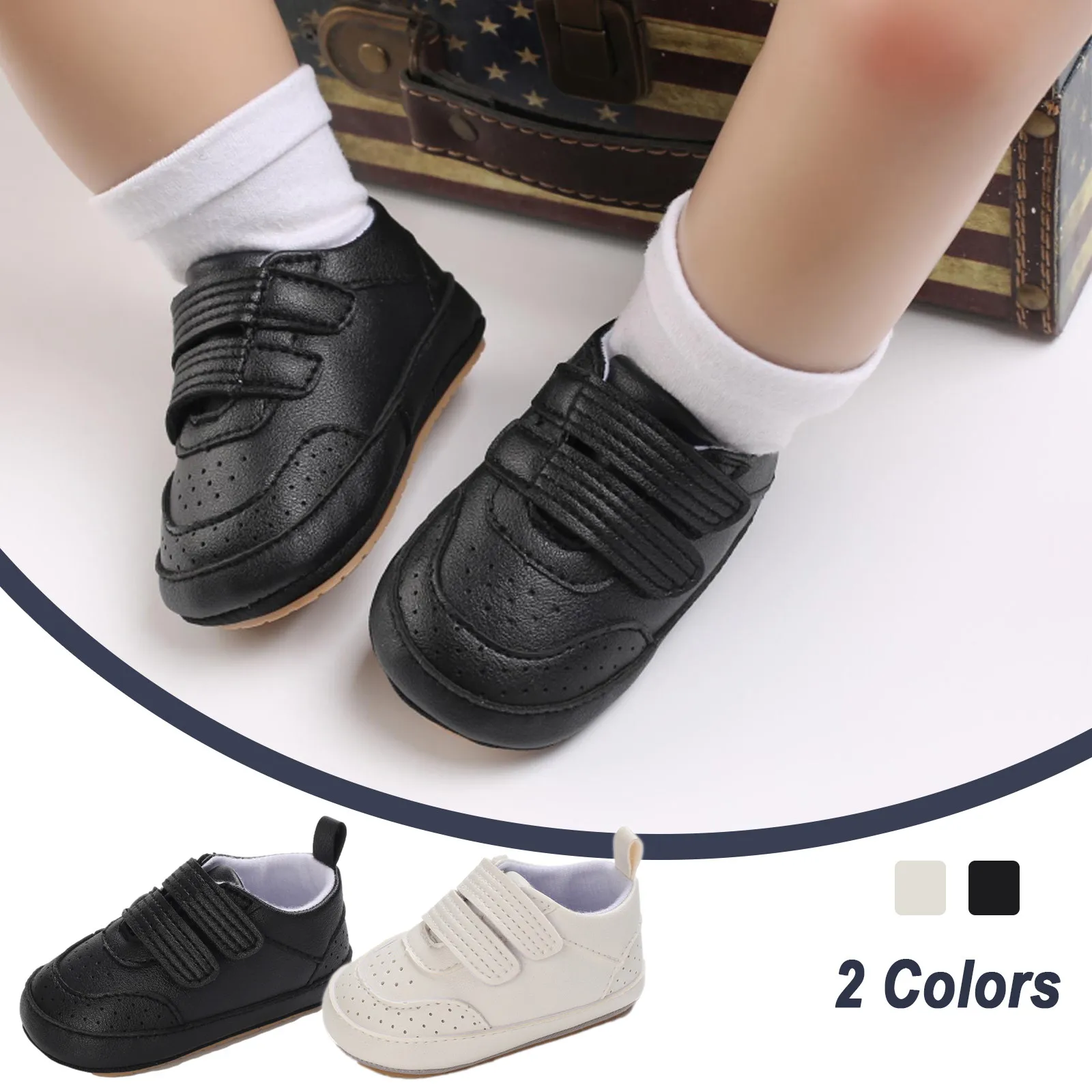 

Autumn Baby Shoes Kids Boys Girls Soft Flat Sports Shoes Toddler Soft Sole Anti-slip First Walkers Newborn Crib Shoes Moccasins