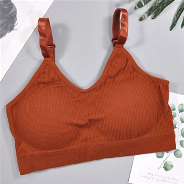 Модный женский бюстгальтер без стального кольца с винтовой нитью и открытой