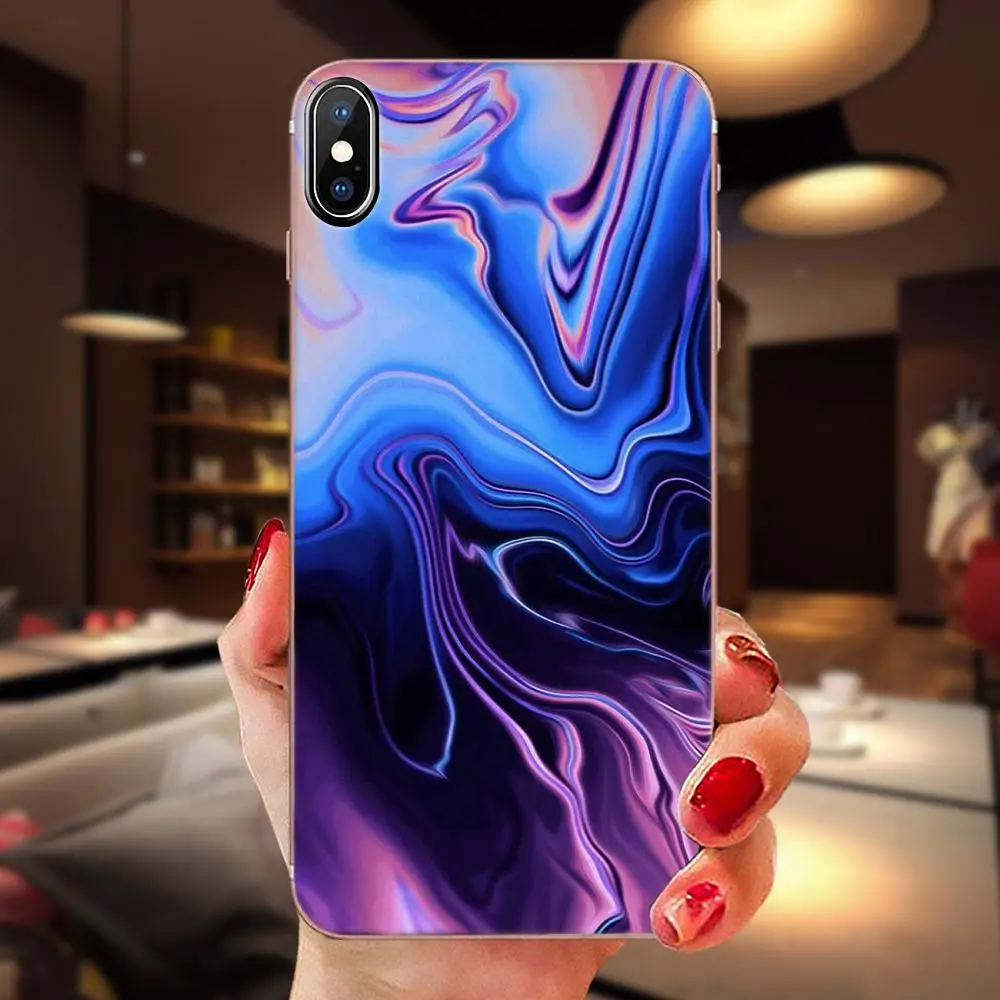 Силиконовый чехол с текстурой кристаллов серого и белого цвета для huawei P7 P8 P9 P10 P20