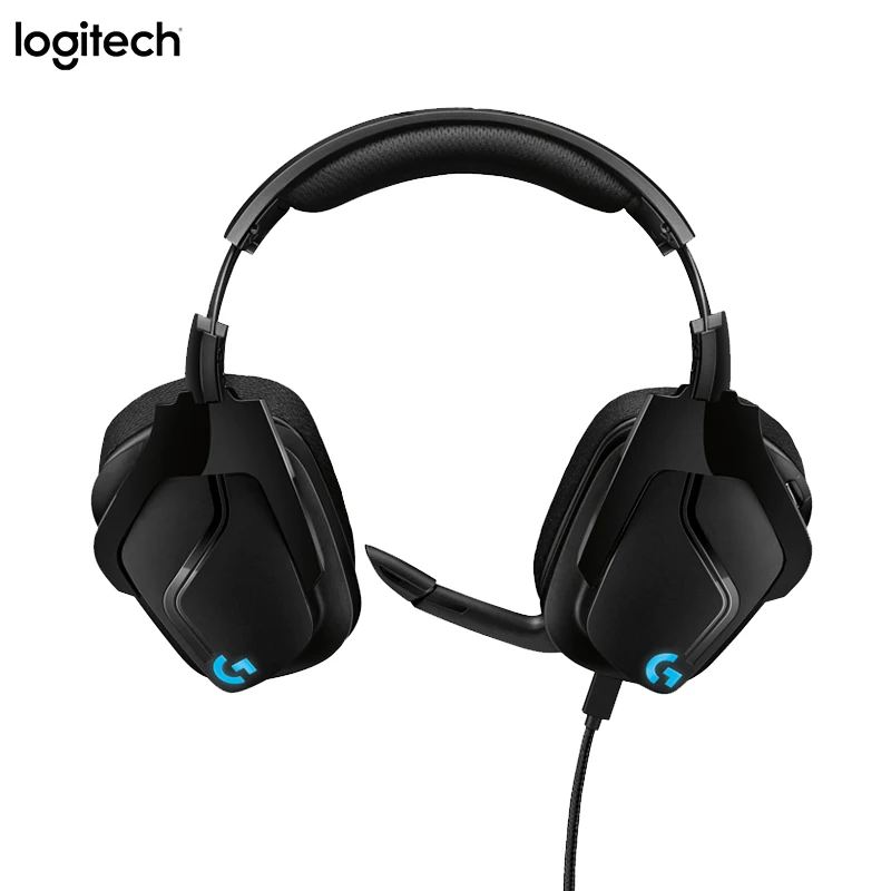 Оригинальные Игровые наушники Logitech G633s игровая гарнитура 16 8 миллионов LIGHTSYNC RGB 7 1 с объемным звуком для