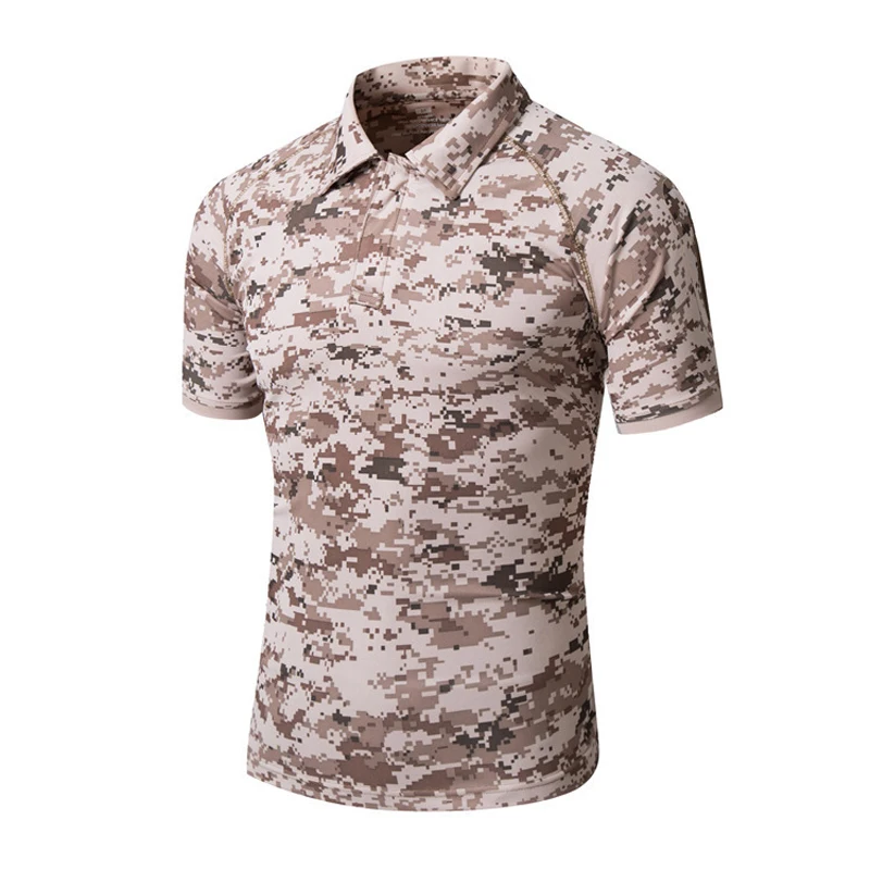 

New Camouflage Tactical t shirt Men Anti-Wrinkle Breathable Quick Dry Military Army Tactical Camo TShirts Men Camisetas hombre