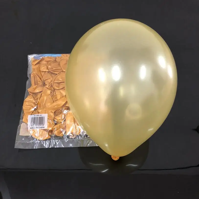 gold 20 шт 50 шт./лот 10 Дюймов 1,5 г розовый жемчуг латексные шары цвета свадебные украшения воздушный шар с надписью "Happy Birthday" Вечерние шары - Цвет: gold