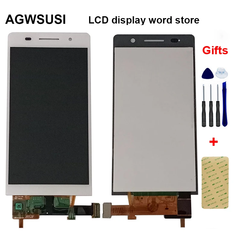 ЖК чехол для мобильного телефона Huawei Ascend P6 сенсорный экран P6S U06 C00 T00 S панель