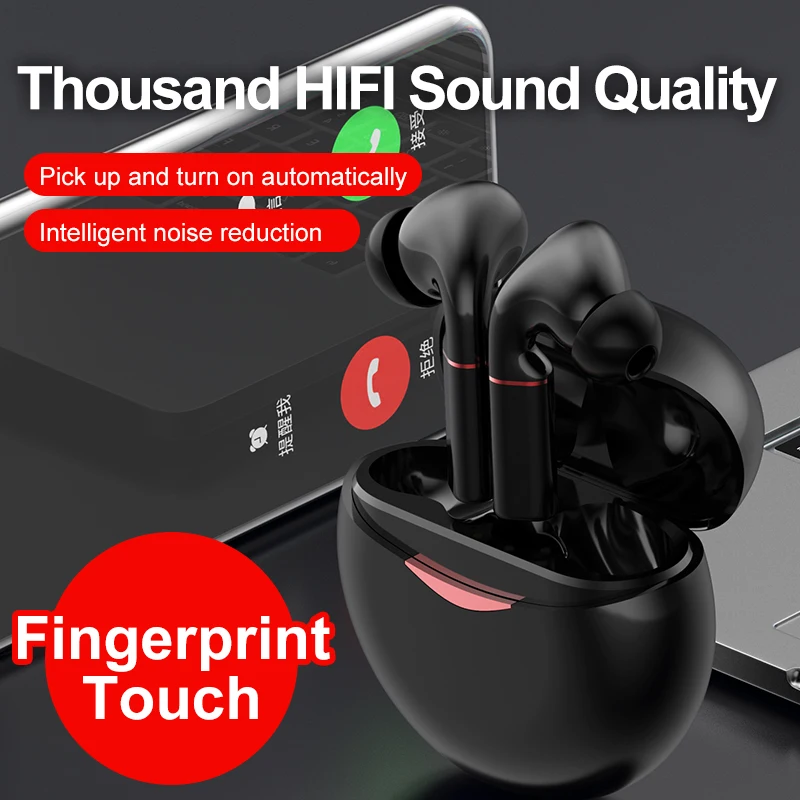 FOR TWS T50 Wireless Earphone Bluetooth High Stereo Headset Touch Control True Headphone bluetooth handfree for Huawei Xiaomi enlarge