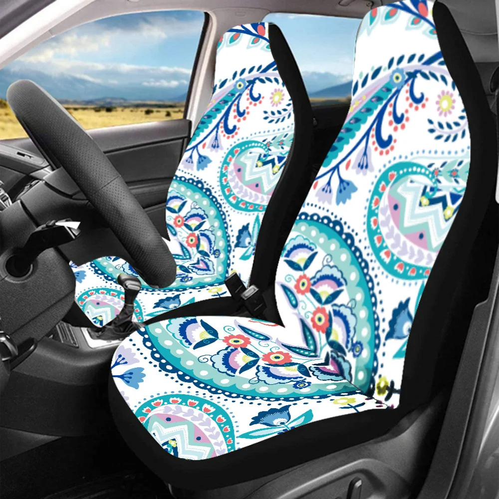 Boho Style Tribal Wolf Dream Catcher Pattern Universal Car Seat Covers Front Seats Protector For SUV/Jeep/Trucks VW Toyota | Автомобили и