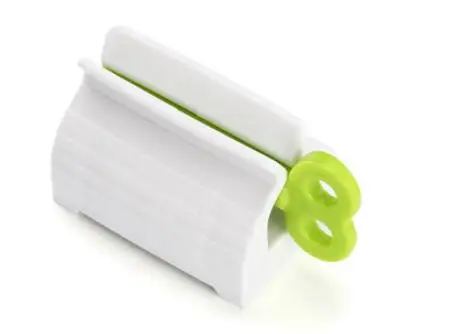 white green Устройство для зубной пасты Многофункциональный диспенсер для зубной пасты для очищения лица соковыжималка зажимы ручная зубная паста для ленивых тюбиков - Цвет: white green