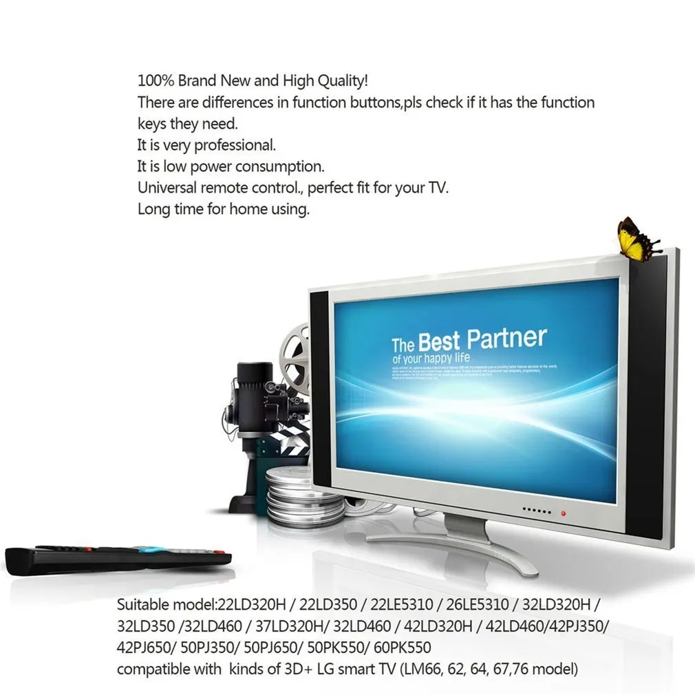 Умный универсальный пульт дистанционного управления для LG Smart 3D LED LCD HDTV TV прямой