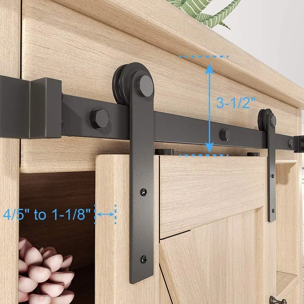 Интерьер миниатюрное коммуникационное оборудование для раздвижной двери сарая