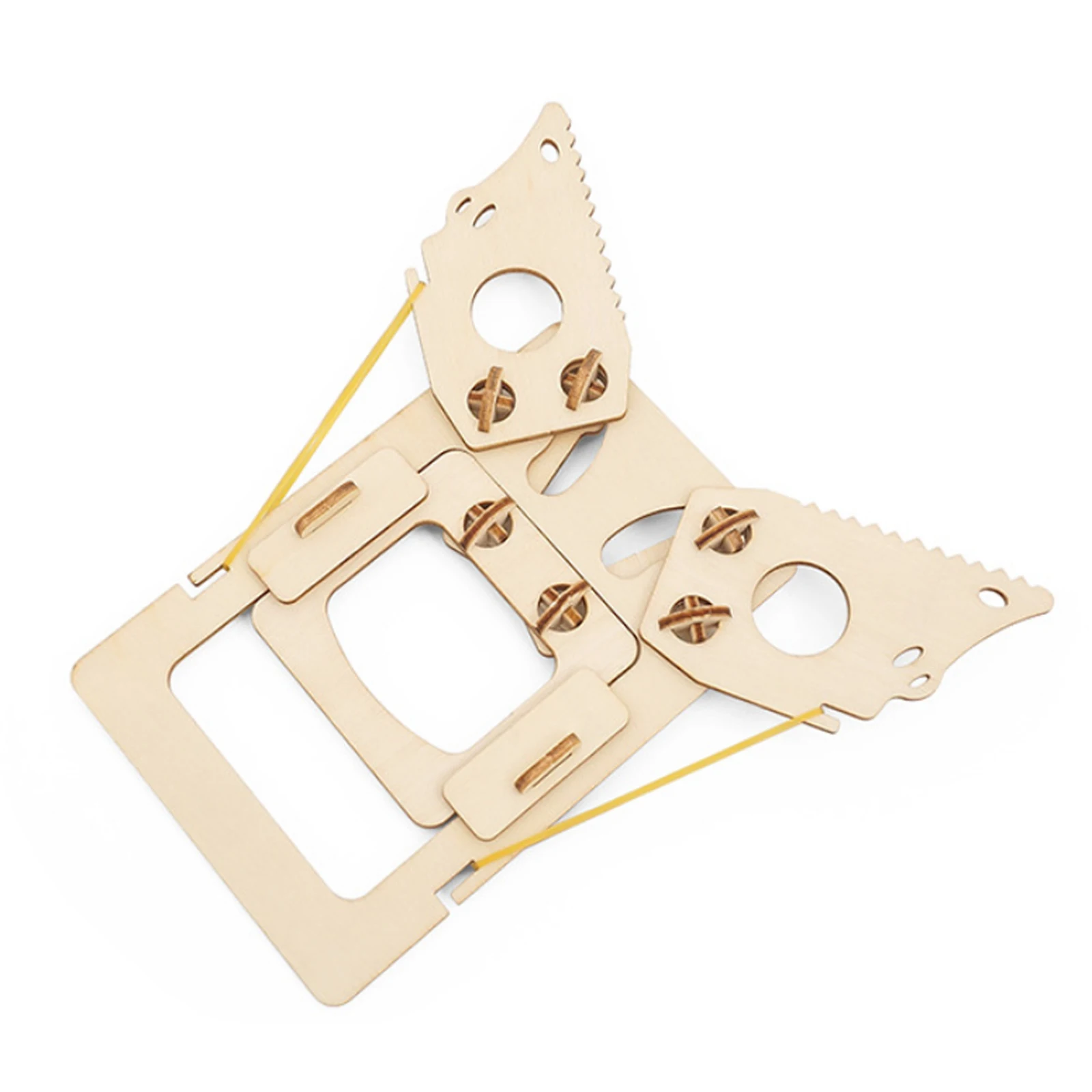 

DIY Kid Children Toys Wooden Mechanical Arm Model Science Technology Learning Education Experiment Building Project STEM Toys