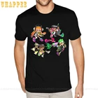 Футболки с принтом Splatoon 2, мужские футболки с коротким рукавом, брендовая одежда со скидкой