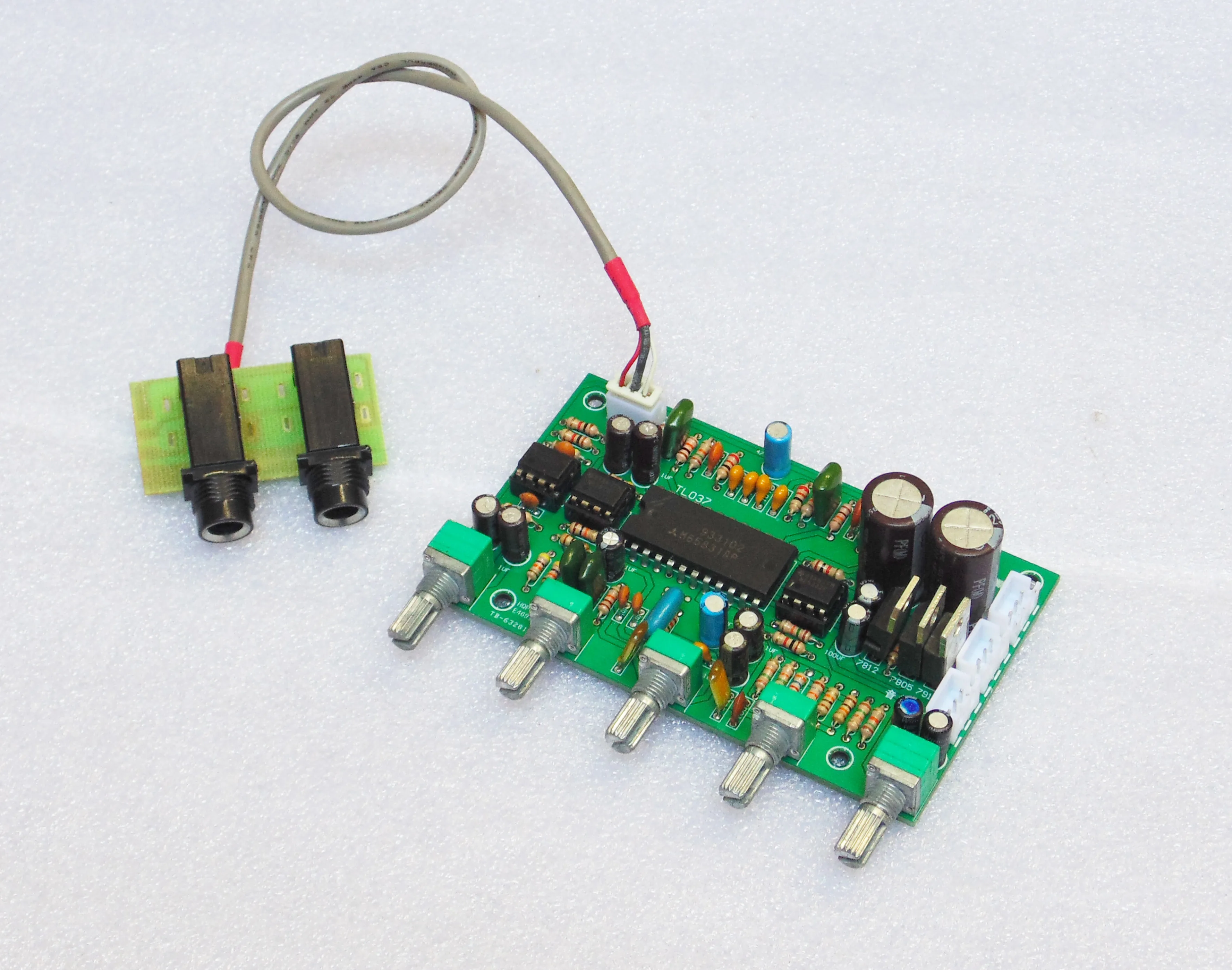 M65831 караоке доска реверберации для платы микрофон Микрофон Плата усилителя |