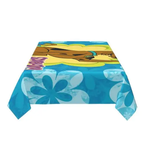 

Scooby Doo Print Table Cloth Coffee TableCover Rectangular Tablecloth Waterproof Tablecloths Dining TableCloth