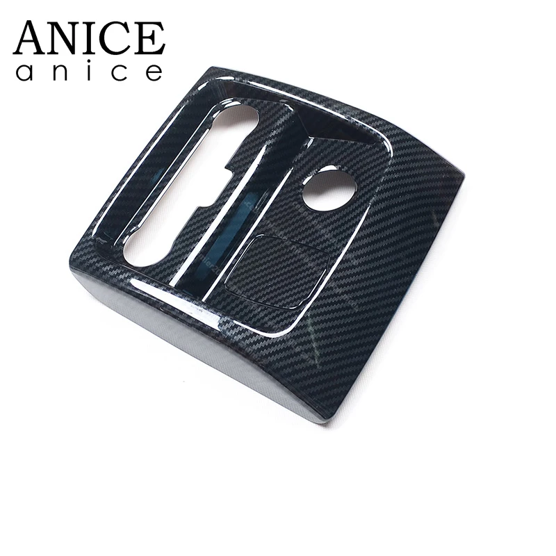 Подходит для Ford Everest Красная Обложка из углеродного волокна кондиционирования