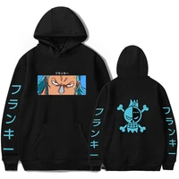 2021 new fashion trendy hooded one piece 2d hoodie mens sweatshirt kids franky womens pullover tops anime printing oversize
