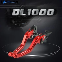 for suzuki dl1000 v strom motorcycle parts short aluminum adjustable brake clutch levers dl1000 vstrom 2002 2016 2014 2015