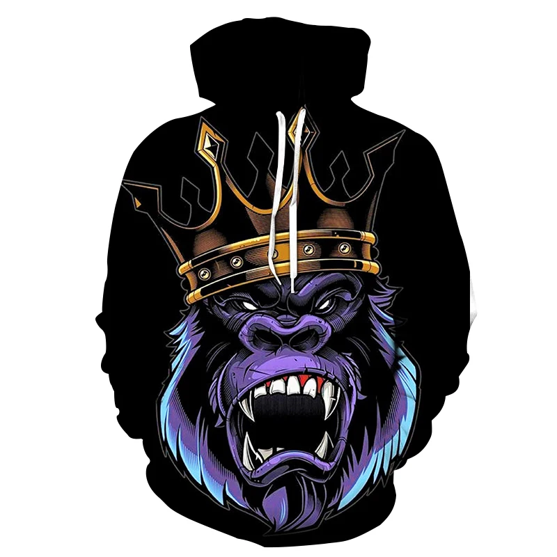 

Men Hoodie Big-nosed animal 3D print hoodies for mens women Spring Autumn Male sweatshirts with hoody Harajuku essentials manga