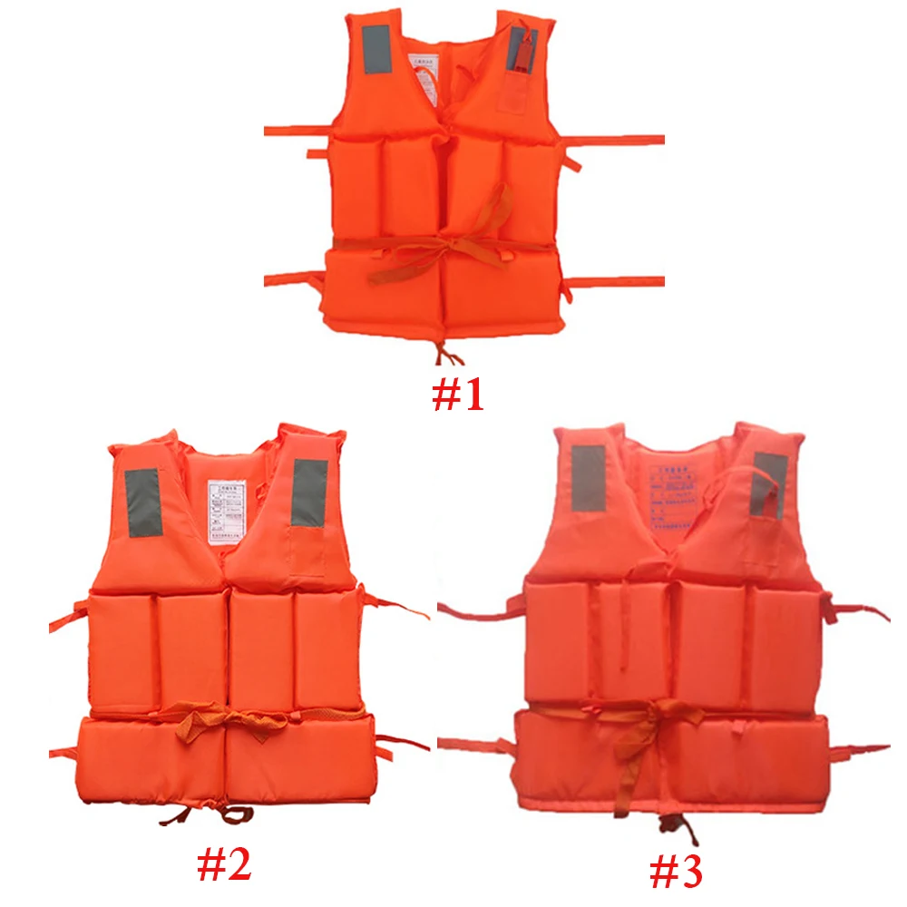 

Prevention Life Vest With Survival Whistle Water Sports Foam Life Jacket Drifting Water-skiing Upstream Surfing for Kids Adult C