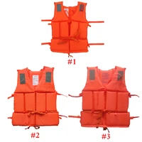 prevention life vest with survival whistle water sports foam life jacket drifting water skiing upstream surfing for kids adult c