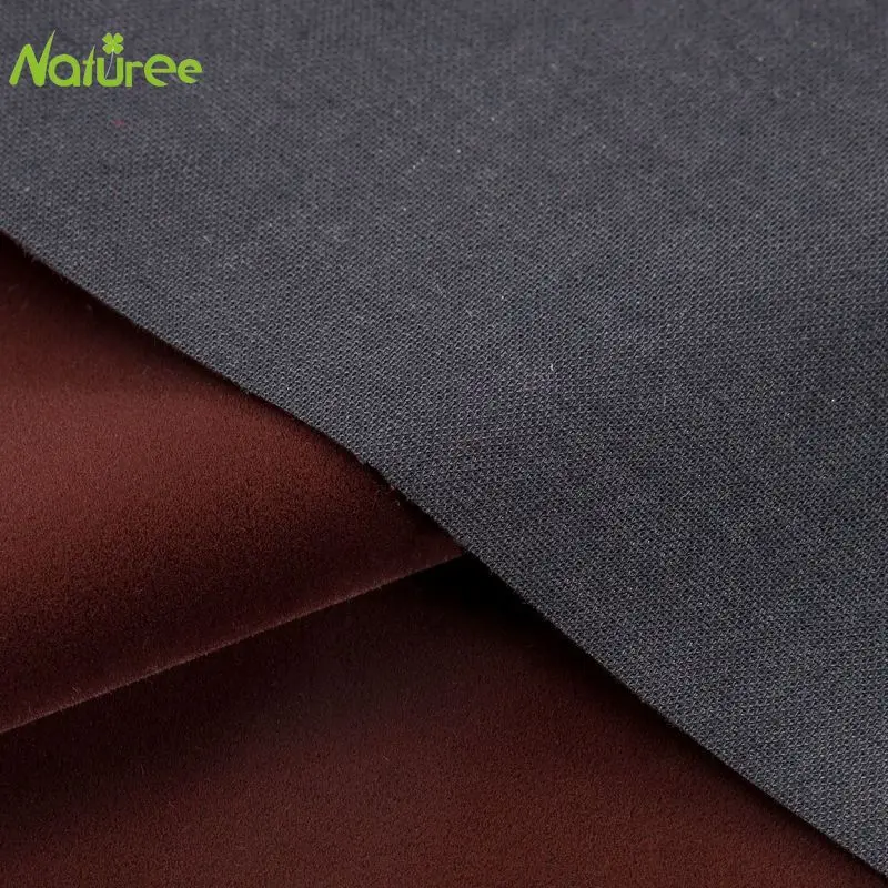 Бархатная ткань кофейного цвета сделай сам полиэстеровая шириной 145 см для сумок